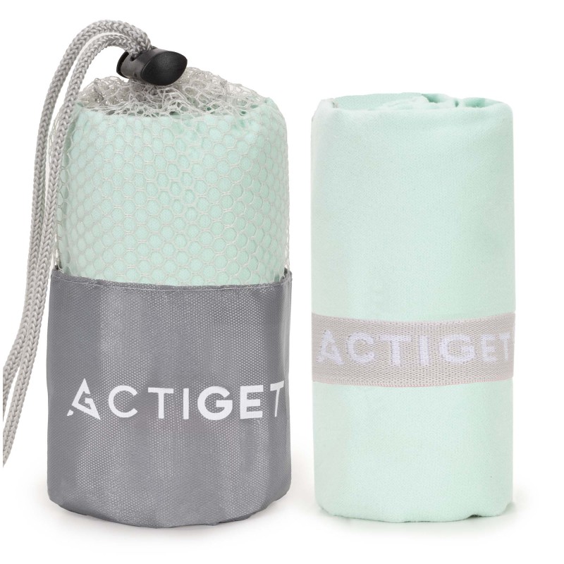 Рушник спортивний Actiget 80 x 40 см з мікрофібри ACT0185 Mint