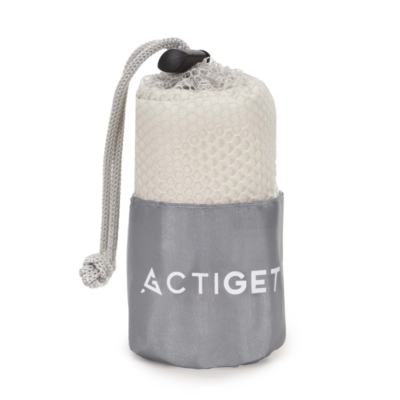 Рушник спортивний Actiget 80 x 40 см з мікрофібри ACT0186 Biege
