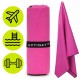 Рушник спортивний Actiget 180 x 100 см з мікрофібри ACT0187 Pink