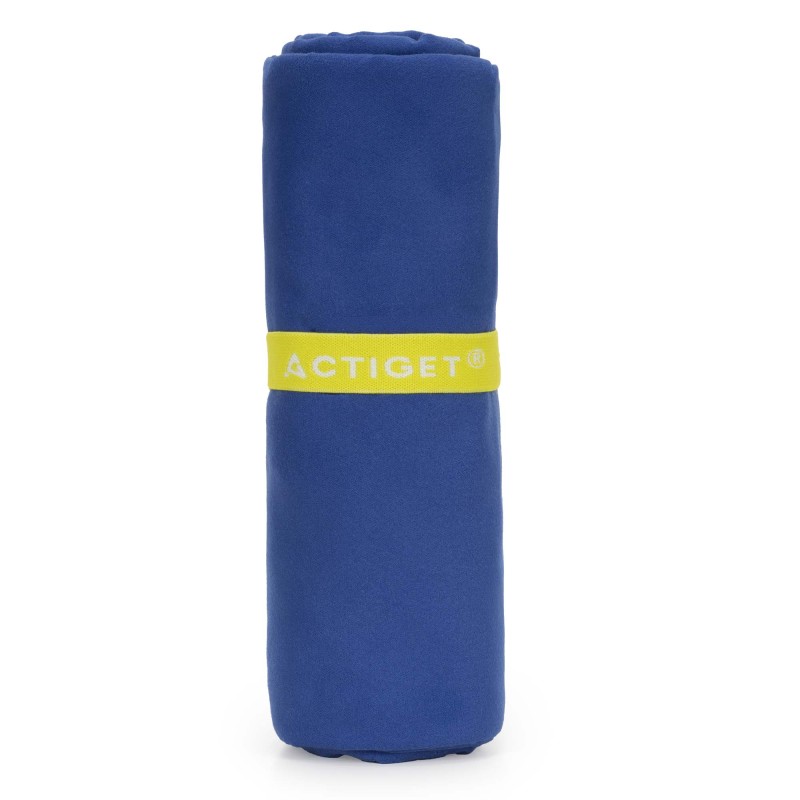 Рушник спортивний Actiget 180 x 100 см з мікрофібри ACT0188 Navy Blue