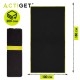 Рушник спортивний Actiget 180 x 100 см з мікрофібри ACT0189 Black