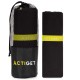 Рушник спортивний Actiget 180 x 100 см з мікрофібри ACT0189 Black