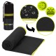 Рушник спортивний Actiget 180 x 100 см з мікрофібри ACT0189 Black