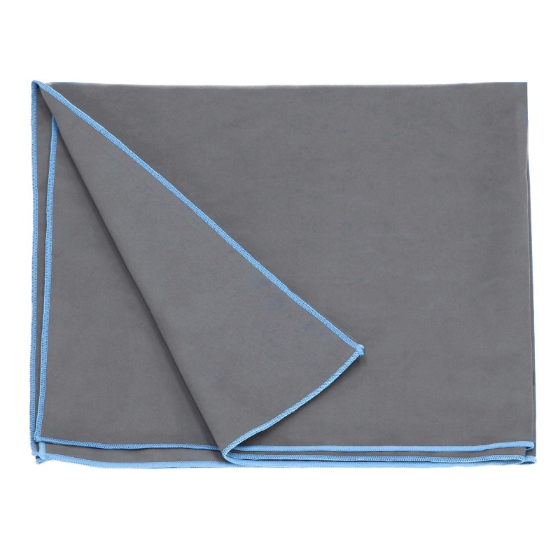 Рушник спортивний Actiget 180 x 100 см з мікрофібри ACT0190 Dark Grey