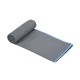 Рушник спортивний Actiget 180 x 100 см з мікрофібри ACT0190 Dark Grey