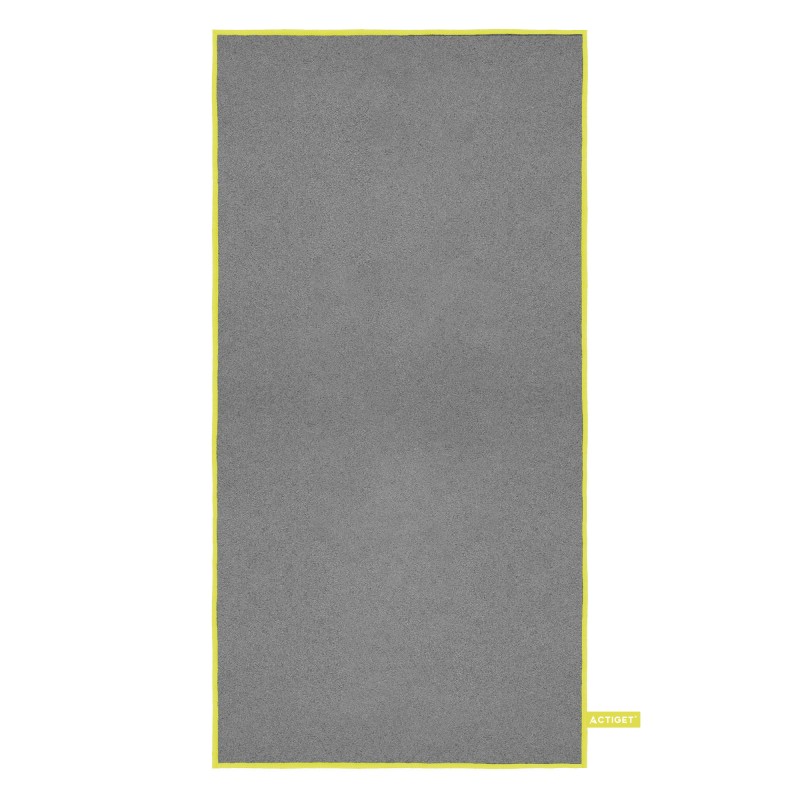 Рушник спортивний Actiget 180 x 100 см з мікрофібри ACT0192 Grey