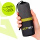 Рушник спортивний Actiget 180 x 100 см з мікрофібри ACT0192 Grey