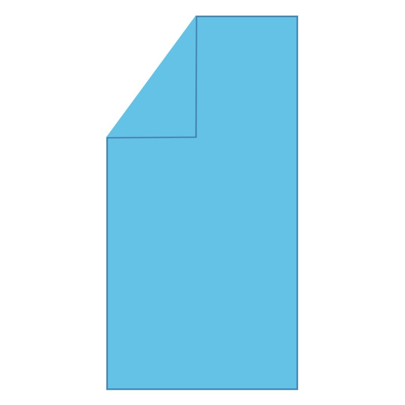 Рушник спортивний Actiget 180 x 100 см з мікрофібри ACT0193 Sky Blue