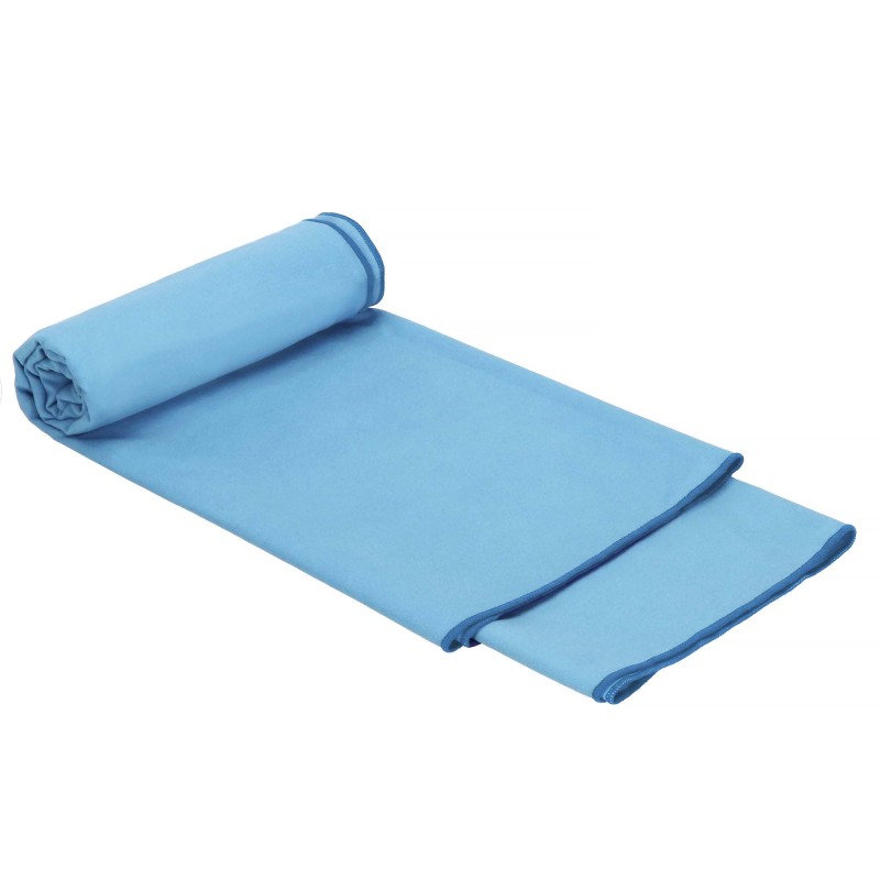 Рушник спортивний Actiget 180 x 100 см з мікрофібри ACT0193 Sky Blue