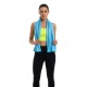 Рушник спортивний Actiget 180 x 100 см з мікрофібри ACT0193 Sky Blue