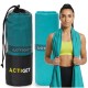 Рушник спортивний Actiget 180 x 100 см з мікрофібри ACT0195 Turquoise