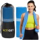Рушник спортивний Actiget 150 x 80 см з мікрофібри ACT0191 Blue