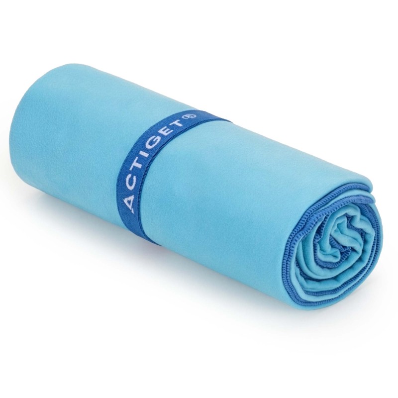 Рушник спортивний Actiget 150 x 80 см з мікрофібри ACT0191 Blue