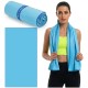 Рушник спортивний Actiget 150 x 80 см з мікрофібри ACT0191 Blue