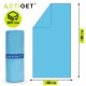 Рушник спортивний Actiget 150 x 80 см з мікрофібри ACT0191 Blue