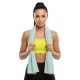Рушник спортивний Actiget 150 x 75 см з мікрофібри ACT0194 Sky Blue