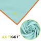 Рушник спортивний Actiget 150 x 75 см з мікрофібри ACT0194 Sky Blue