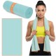 Рушник спортивний Actiget 150 x 75 см з мікрофібри ACT0194 Sky Blue