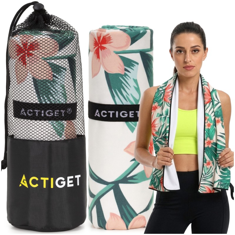 Рушник спортивний Actiget 180 x 100 см з мікрофібри ACT0197