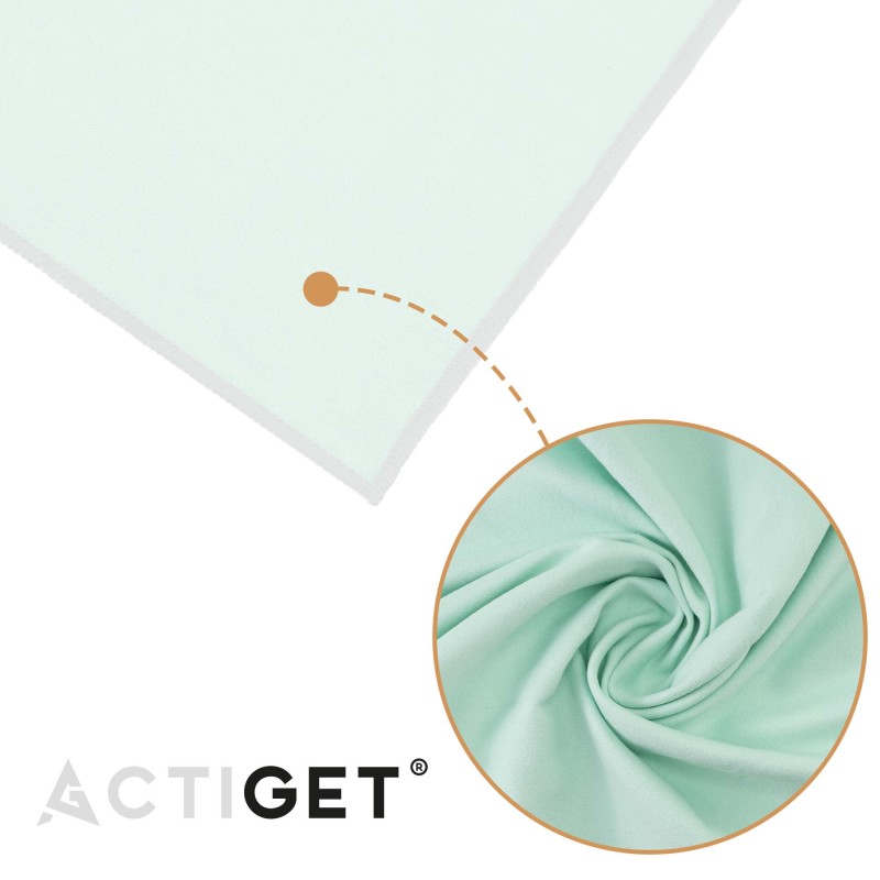 Рушник спортивний Actiget 180 x 100 см з мікрофібри ACT0199 Mint