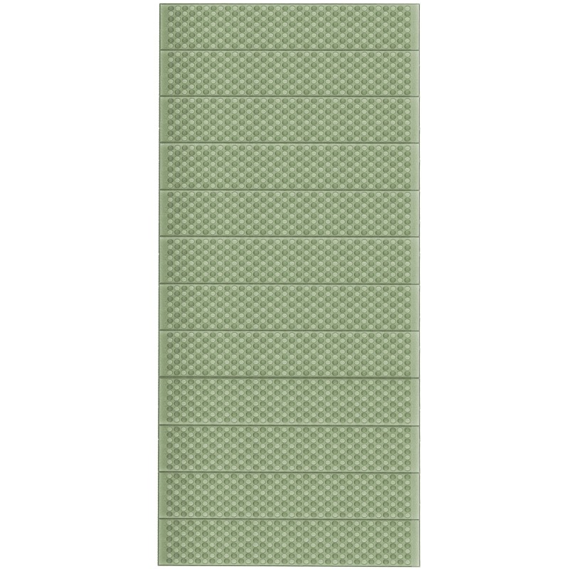 Каримат туристичний Springos XPE 182 x 60 x 0.8 cм складний PM0010 Green/Grey