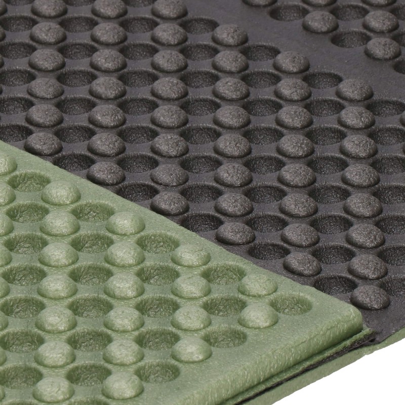 Каримат туристичний Springos XPE 182 x 60 x 0.8 cм складний PM0010 Green/Grey