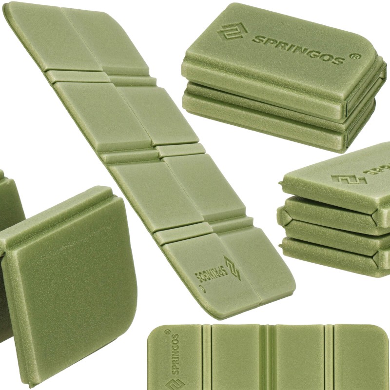 Сідачка туристична Springos XPE 37.5 x 28 x 0.6 см складна PM0012 Green