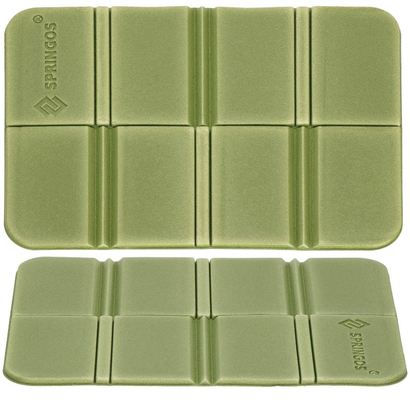 Сідачка туристична Springos XPE 37.5 x 28 x 0.6 см складна PM0012 Green