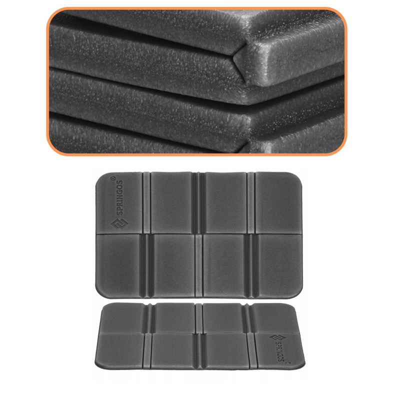 Сідачка туристична Springos XPE 37.5 x 28 x 0.6 см складна PM0013 Black