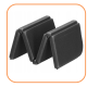 Сідачка туристична Springos XPE 37.5 x 28 x 0.6 см складна PM0013 Black