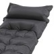 Килимок самонадувний Springos 193 x 66 x 3.5 см з подушкою PM053 Grey