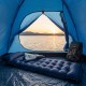 Килимок самонадувний Springos 193 x 66 x 3.5 см з подушкою PM054 Navy Blue