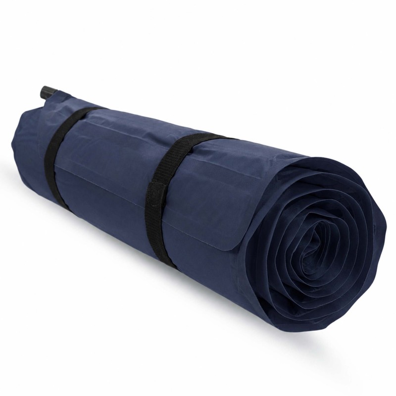 Килимок самонадувний Springos 193 x 66 x 3.5 см з подушкою PM054 Navy Blue