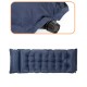 Килимок самонадувний Springos 193 x 66 x 3.5 см з подушкою PM054 Navy Blue