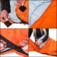 Спальний мішок (спальник) Springos 2 в 1 CS0120 +8 ...+20 °C R Orange/Grey