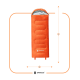 Спальний мішок (спальник) Springos 2 в 1 CS0120 +8 ...+20 °C R Orange/Grey