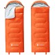 Спальний мішок (спальник) Springos 2 в 1 CS0120 +8 ...+20 °C R Orange/Grey