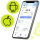 Ваги підлогові аналітичні Actiget до 180 кг ACT0178 Black
