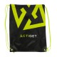 Сумка для взуття Actiget 20 л спортивна сумка зі шнурком ACT0179 Black