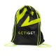 Сумка для взуття Actiget 20 л спортивна сумка зі шнурком ACT0179 Black