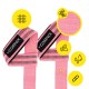 Лямки атлетичні для тяги Cornix Lifting Straps XR-0504 Pink