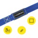 Лямки атлетичні для тяги Cornix Lifting Straps XR-0506 Blue