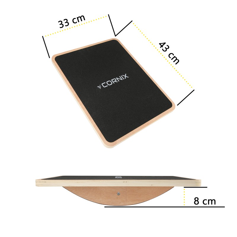 Балансувальна платформа Cornix дерев'яна XR-0501