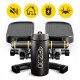 Степер (міні-степер) 4FIZJO ProStep X 2 в 1 з еспандерами Black (P-5905973410731)
