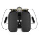 Степер (міні-степер) 4FIZJO ProStep X 2 в 1 з еспандерами Black (P-5905973410731)