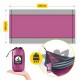 Гамак туристичний Mountain Goat 270 x 140 см з москітною сіткою, одномісний, підвісний Pink/Grey (P-5905973408035)