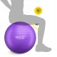 М'яч для фітнесу (фітбол) 4FIZJO 65 см Anti-Burst Violet (P-5905973404778)