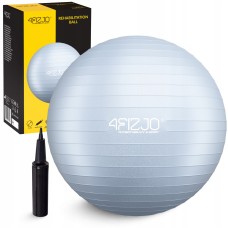 М'яч для фітнесу (фітбол) 4FIZJO 75 см Anti-Burst Grey (P-5905973404808)