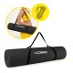 Килимок спортивний Cornix NBR XL 190 x 100 x 1.5 cм для йоги та фітнесу XR-0498 Black