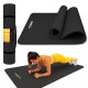 Килимок спортивний Cornix NBR XL 190 x 100 x 1.5 cм для йоги та фітнесу XR-0498 Black